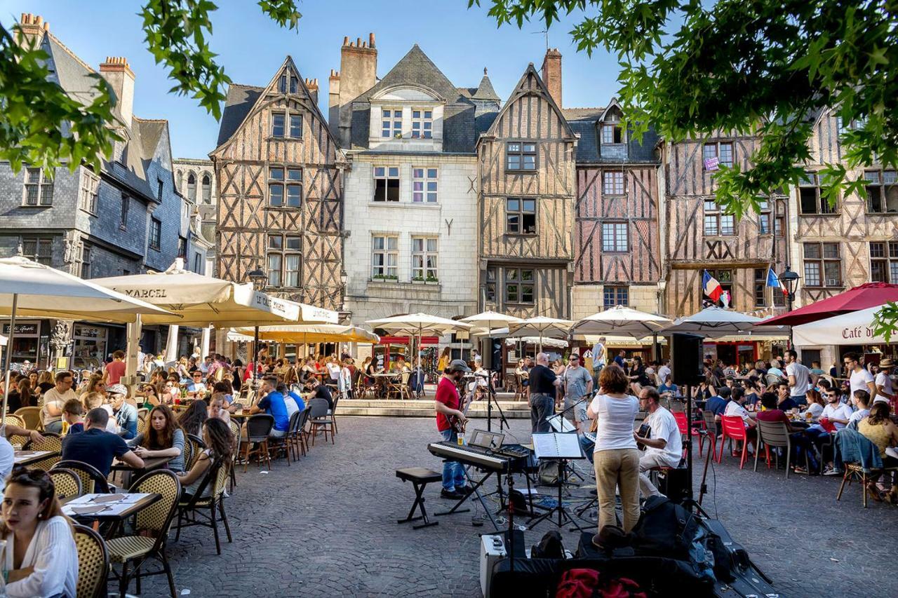 Charmant Logement Avec Parking#Tours Les Halles Exteriér fotografie